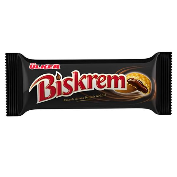 Ülker Biskrem mit Kakaocreme gefüllte Kekse 100g