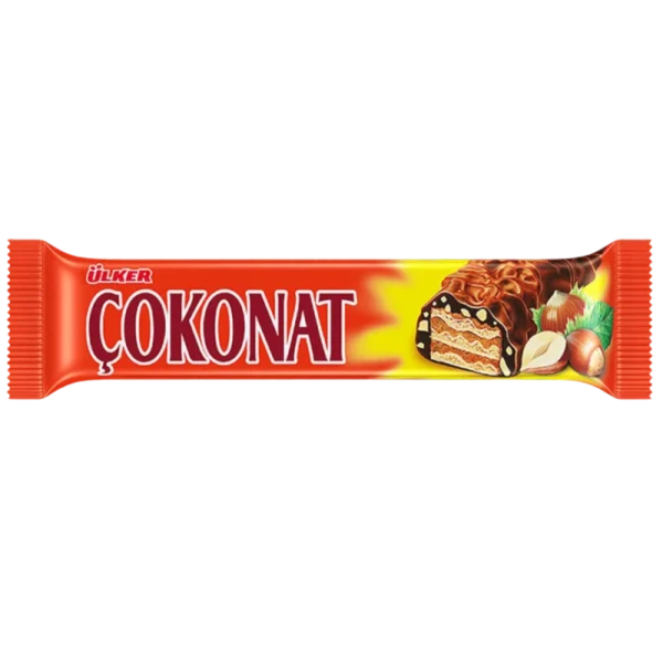 Ülker Cokonat Chocolate Bar 33g Ülker Cokonat Chocolate Bar 33g