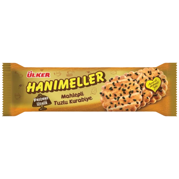 Ülker Hanımeller Mahlepli ve Cörekotlu Tuzlu Kurabiye 81g