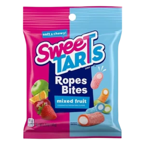 Sweet Tarts Ropes Bites Mixed Fruit 149g